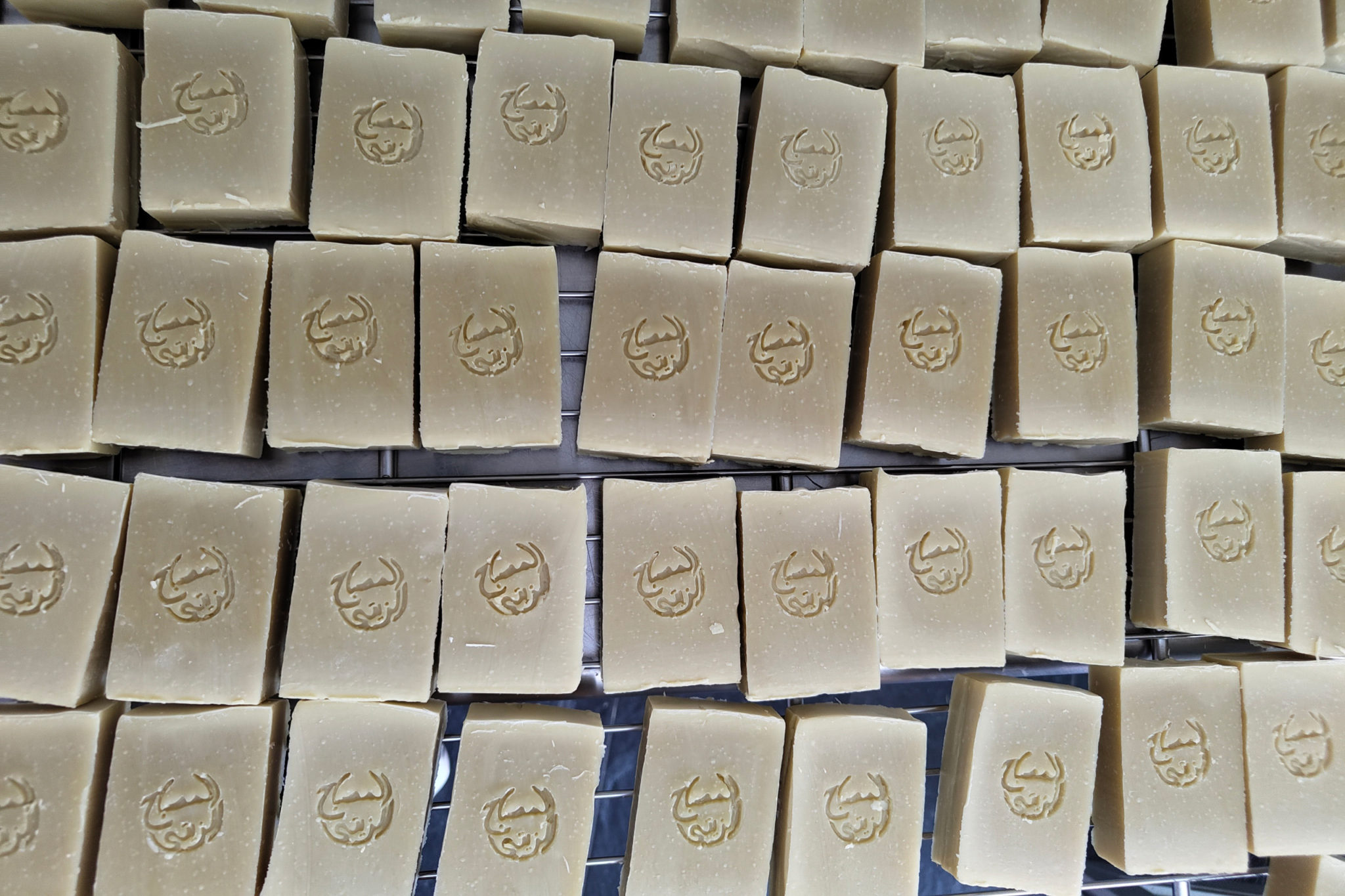 Séchage du savon L'Alep Noble