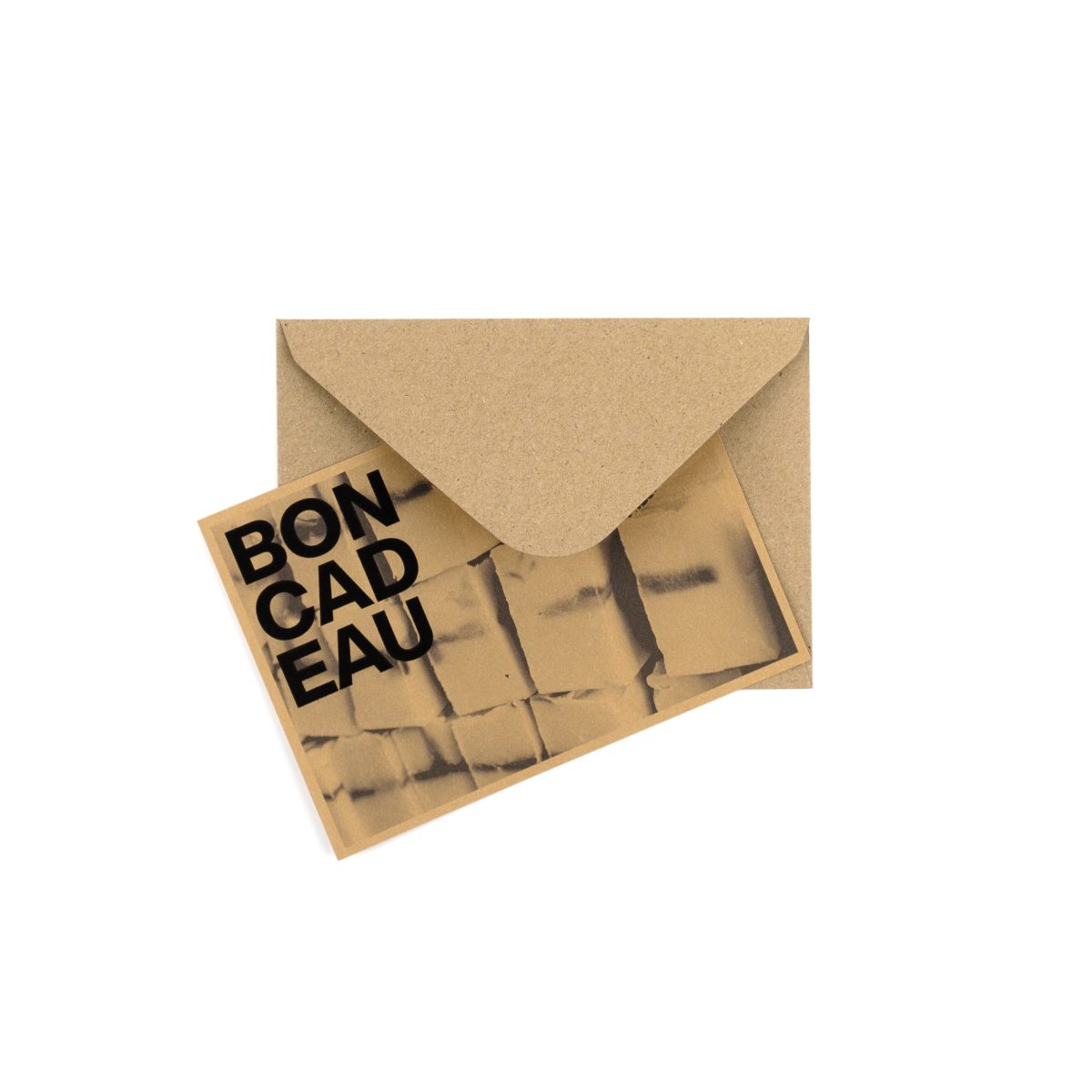 Bon cadeau avec son enveloppe